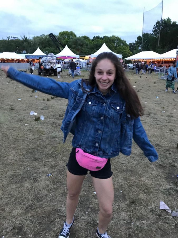 I was cold so I put on another jacket and I didnt think it would be weird because everyone at the musical festival wear such unique things!
- Julia Burk