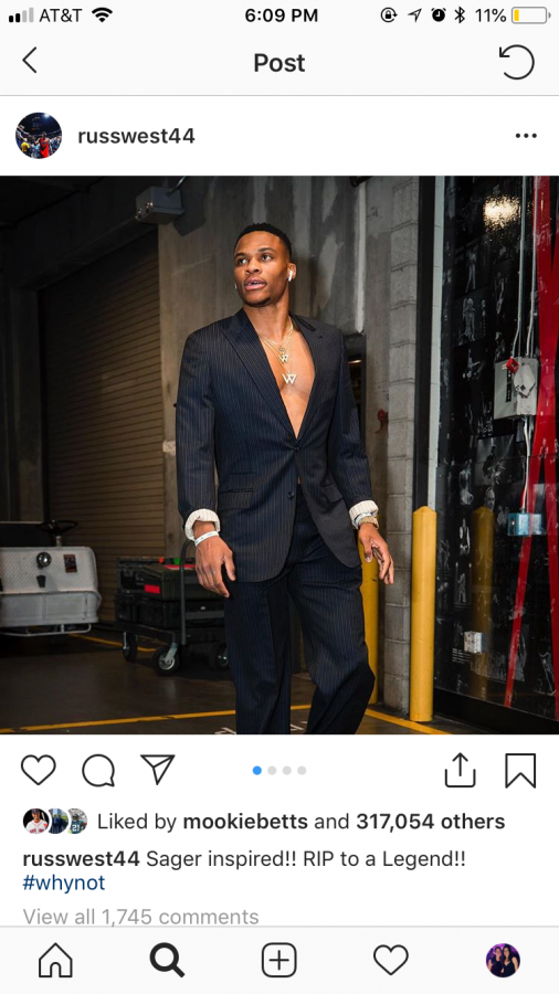 Westbrook’s world: Fashion meets sports