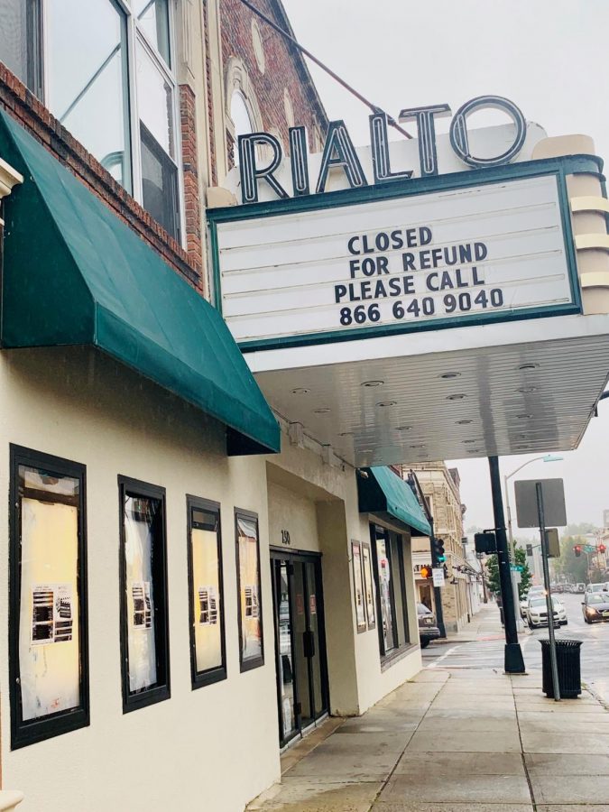 Rialto movie theatre