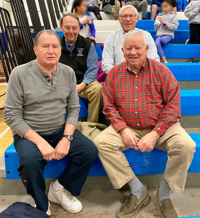 Clockwise, from top left: Judge William Wertheimer,  Jerry Robinson, Tom Allebaugh and Ed Rolleri 