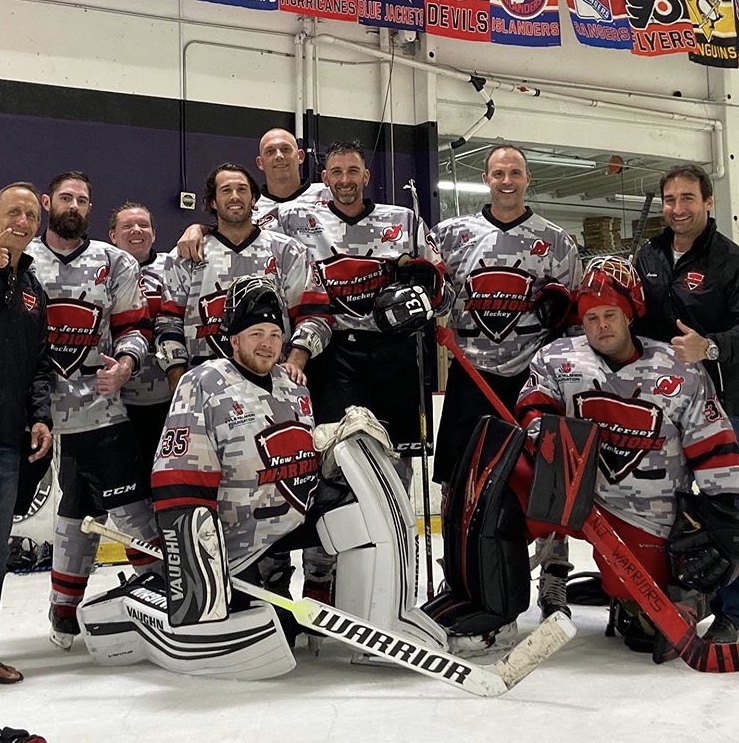 NJ Warriors hockey team and coaches