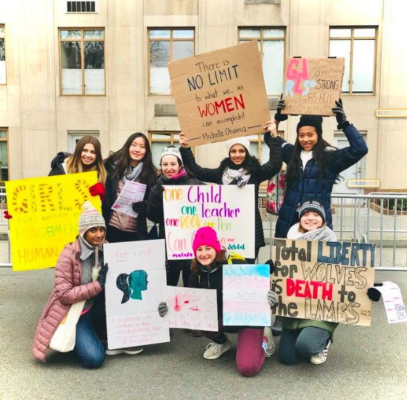 GLI at the Womens March in NYC