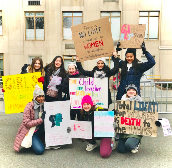 GLI at the Women's March in NYC