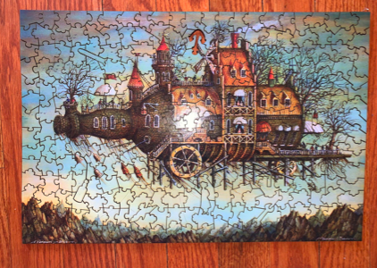 “During the break I have been spending some time doing puzzles. I usually never do puzzles because they frustrate me and I get bored very easily, but under these circumstances, they’ve kept me busy. I have done three puzzles so far. I am actually starting to like puzzles a lot more now and my goal is to have six puzzles done by spring break.”