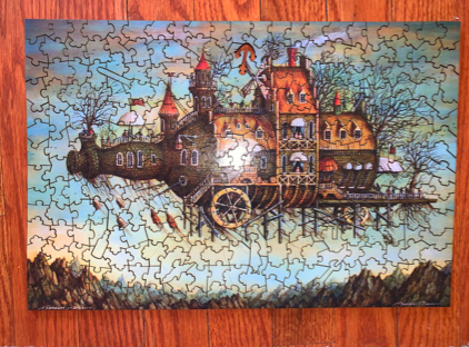 “During the break I have been spending some time doing puzzles. I usually never do puzzles because they frustrate me and I get bored very easily, but under these circumstances, they’ve kept me busy. I have done three puzzles so far. I am actually starting to like puzzles a lot more now and my goal is to have six puzzles done by spring break.” 