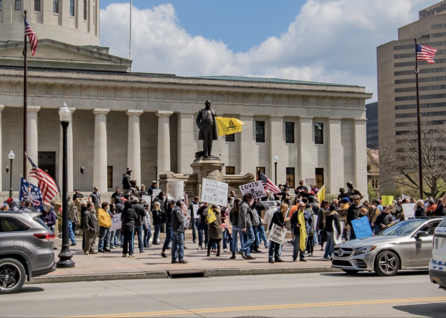 Recent protest in Wisconsin.