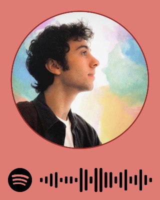 Open your spotify app and scan the code to listen to Zakharenko’s music