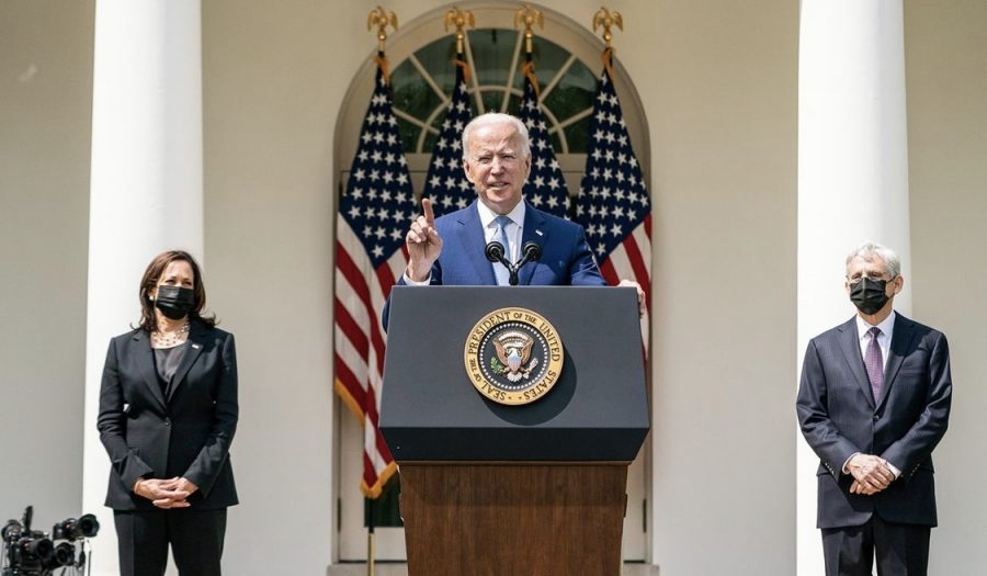 Biden speaking on gun violence prevention at the White House