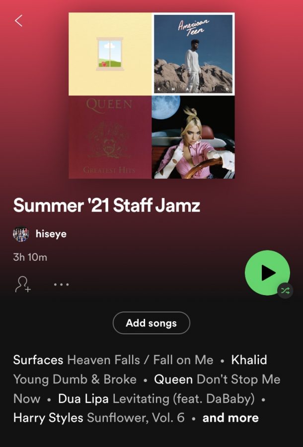 Summer ‘21 Staff Jamz
