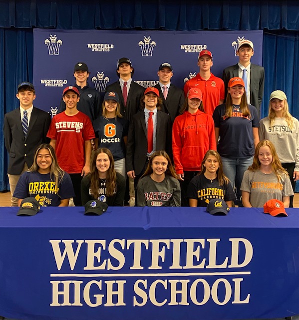 WHS senior athletes sign National Letters of Intent