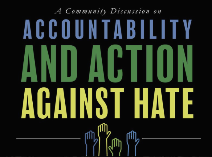 A community discussion on action against hate