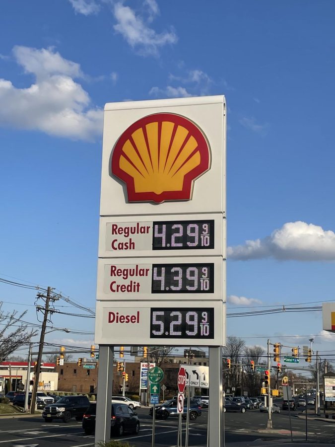 Shell gas station in Clark, N.J.
