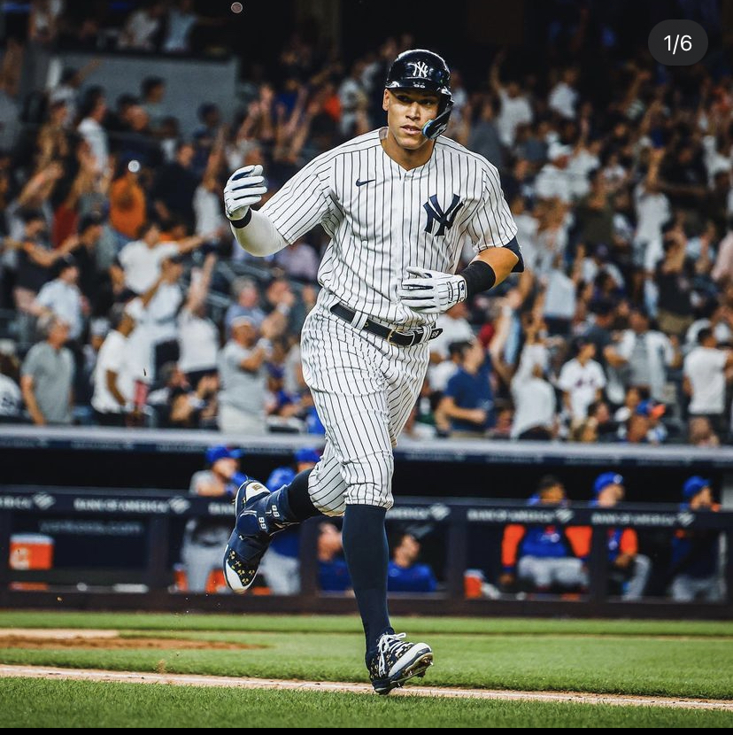 NY Yankees outfielder Aaron Judge