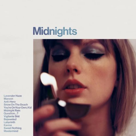 Taylor Swift’s Midnights album cover