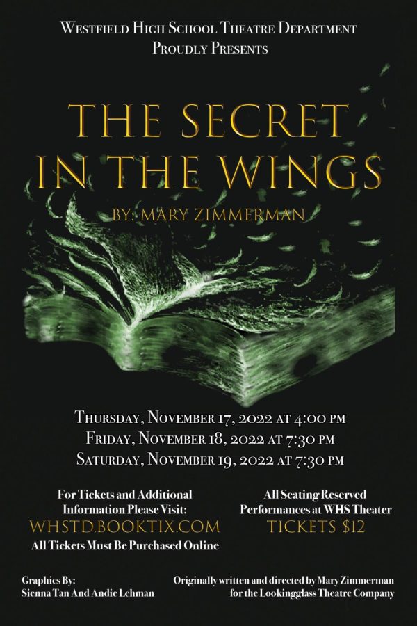 Playbill for WHS Production of The Secret in the Wings