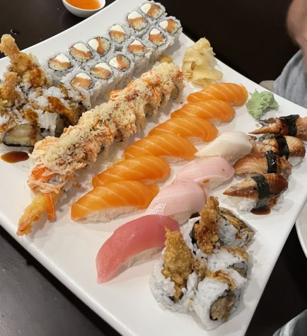 All you can eat sushi at Makoto Asian Cuisine in Avenel, NJ