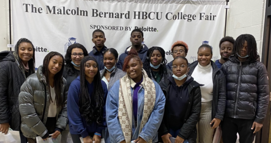 The+Students+of+Color+Club+at+the+HBCU+fair+in+November