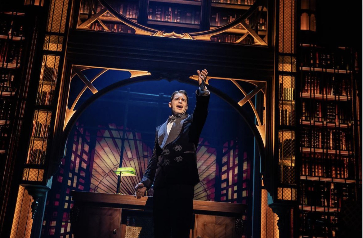 Jeremy Jordan starring as Jay Gatsby in The Great Gatsby Musical at Papermill Playhouse
