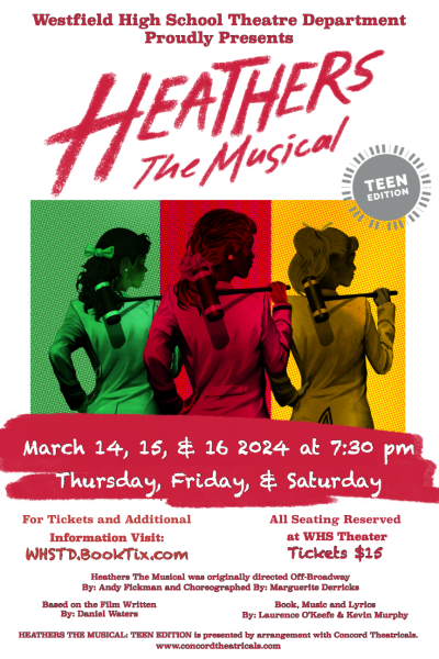 Heathers: The Musical show poster
