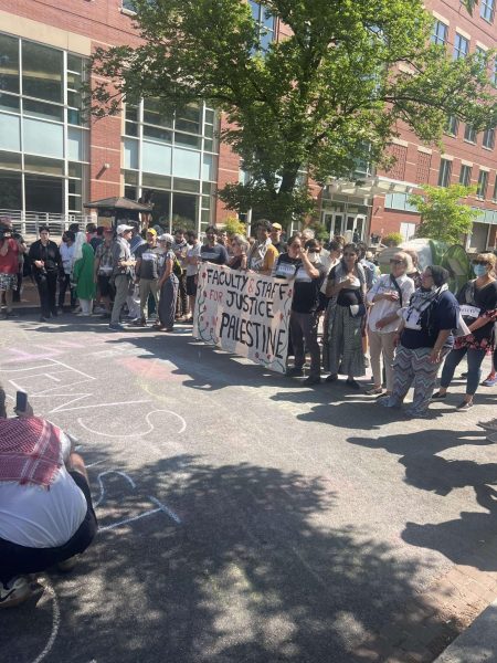Pro-Palestinian protest at George Washington University