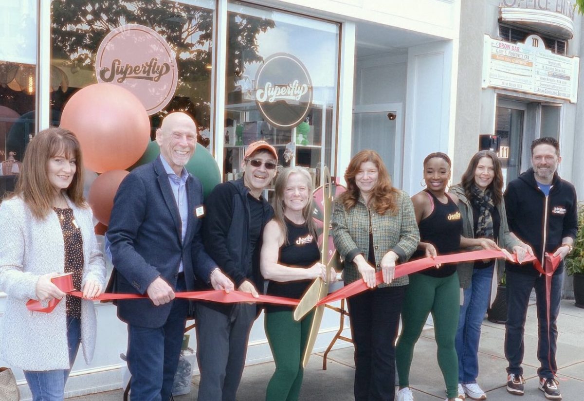 Superfly officially cutting the ribbon and opening their doors in Westfield