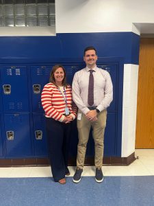 Assistant Principals Jacqueline Spring (left) and Brett Curtis (right) 