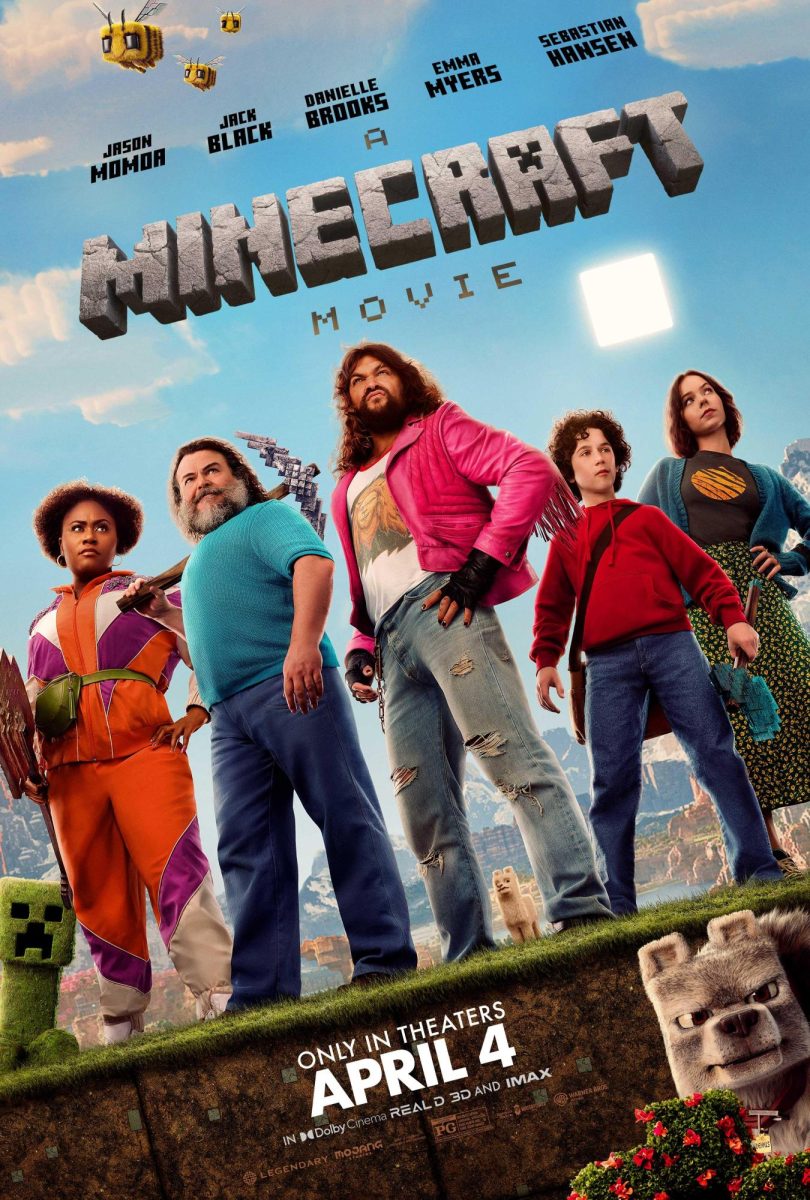 Official A Minecraft Movie poster