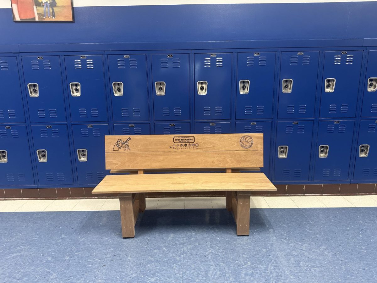 Habitat for Humanity Constructs Bench in Loving Memory of Brandon Genlot