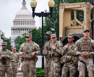 National Guard troops in Washington, D.C.
