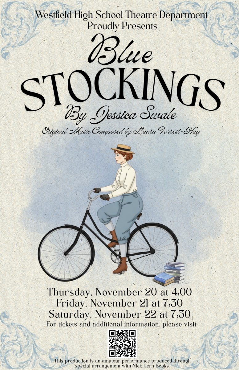 Blue Stockings promotion poster