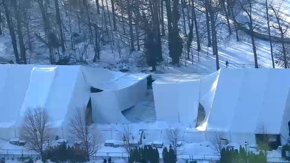 Heavy snowfall likely cause of roof collapse at the Westfield Ice Rink on Feb. 25
